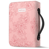 Trust In The Lord With All Your (Pink Floral) Bible Cover