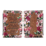 I Can Do All Things Through Christ Who Strengthens Me Philippians 4:13 Bible Cover