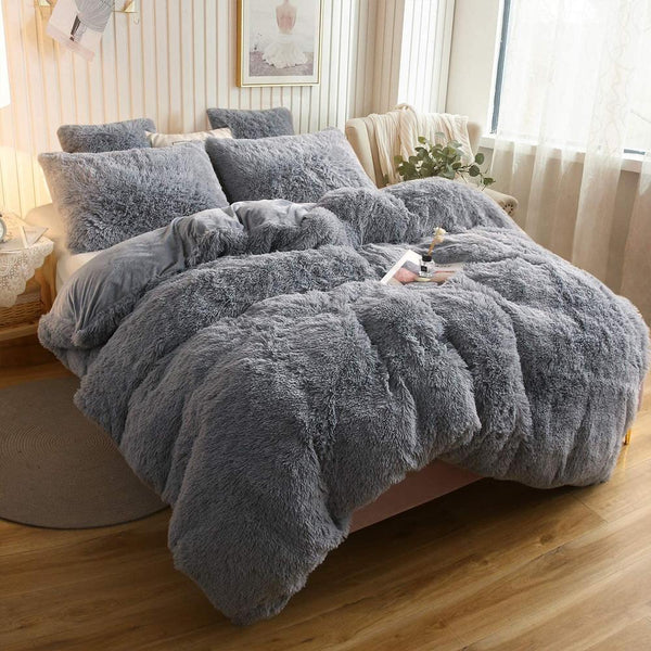 Blueberry Cloud Blanket Set (3PCS)