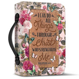 I Can Do All Things Through Christ Who Strengthens Me Philippians 4:13 Bible Cover