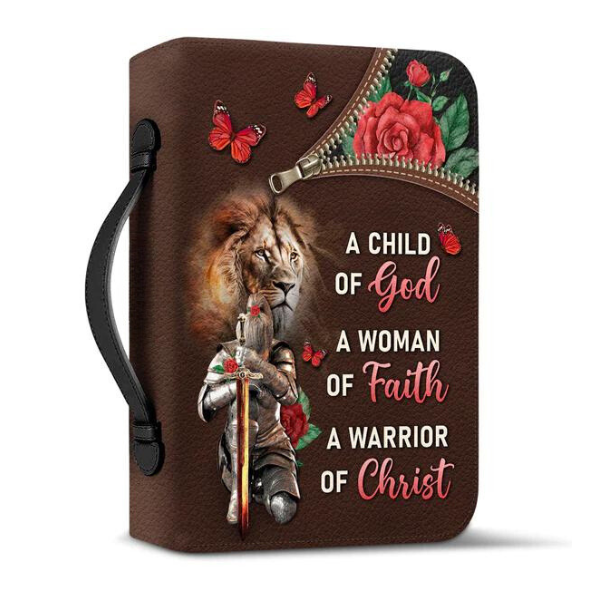 A Child Of God A Woman Of Faith A Warrior Of Christ Bible Cover